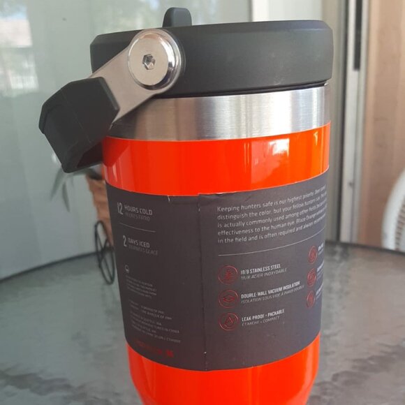 Stanley The Iceflow 30 oz Flip Straw Tumbler Red Made for USA Original - Picture 6 of 15